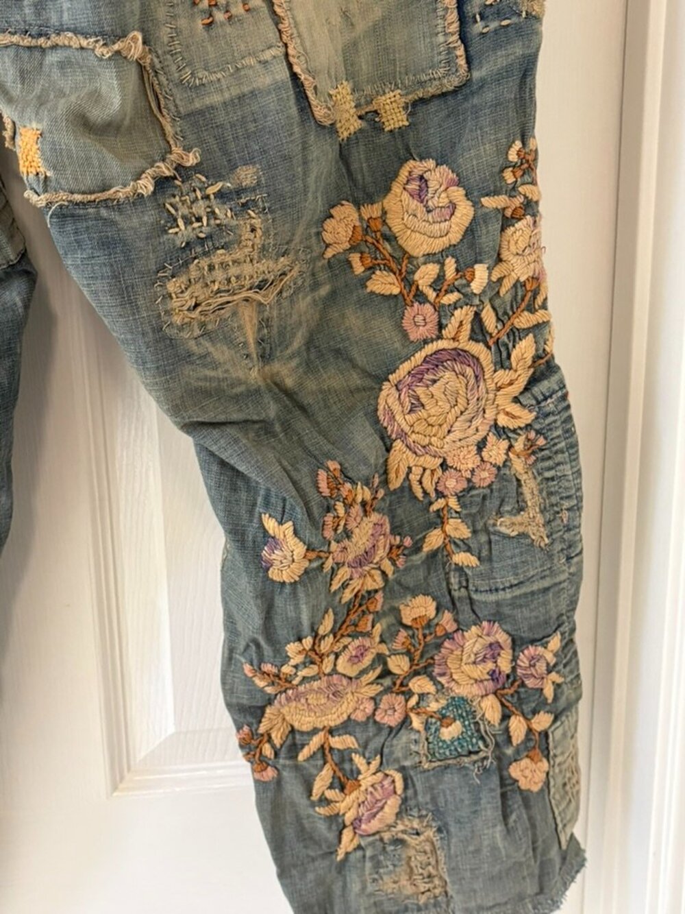 NEW Magnolia Pearl Rosarian Miner Denims, Washed Indigo OS - Picture 13 of 16